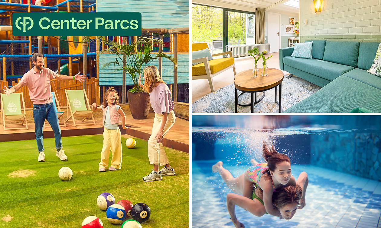 Week-end ou demi-semaine pour 4 au Center Parcs Het Meerdal