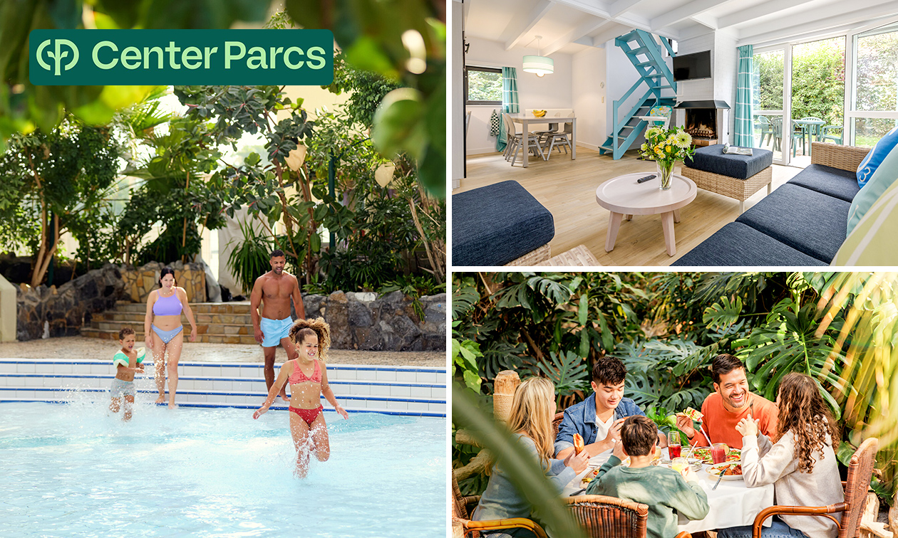 Week-end ou demi-semaine pour 2 au Center Parcs Mystery Park aux Pays-Bas