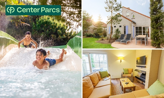 2, 3 ou 4 nuits pour 4 à 6 personnes au Center Parcs Port Zélande