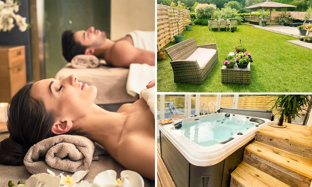 Spa privatif pour 2 (3 ou 4h) + massage ou bouteille de cava près de Charleroi
