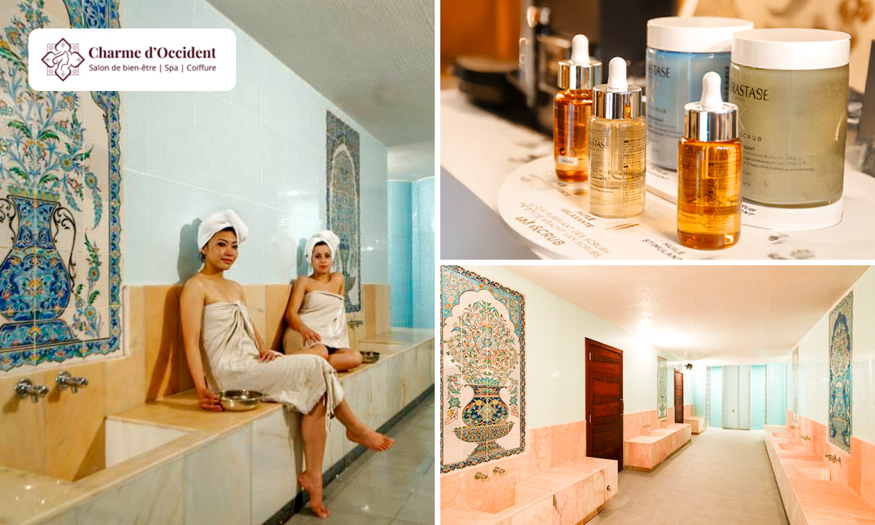 Entrée illimitée au hammam + gommage + savonnage turc et plus à Bruxelles