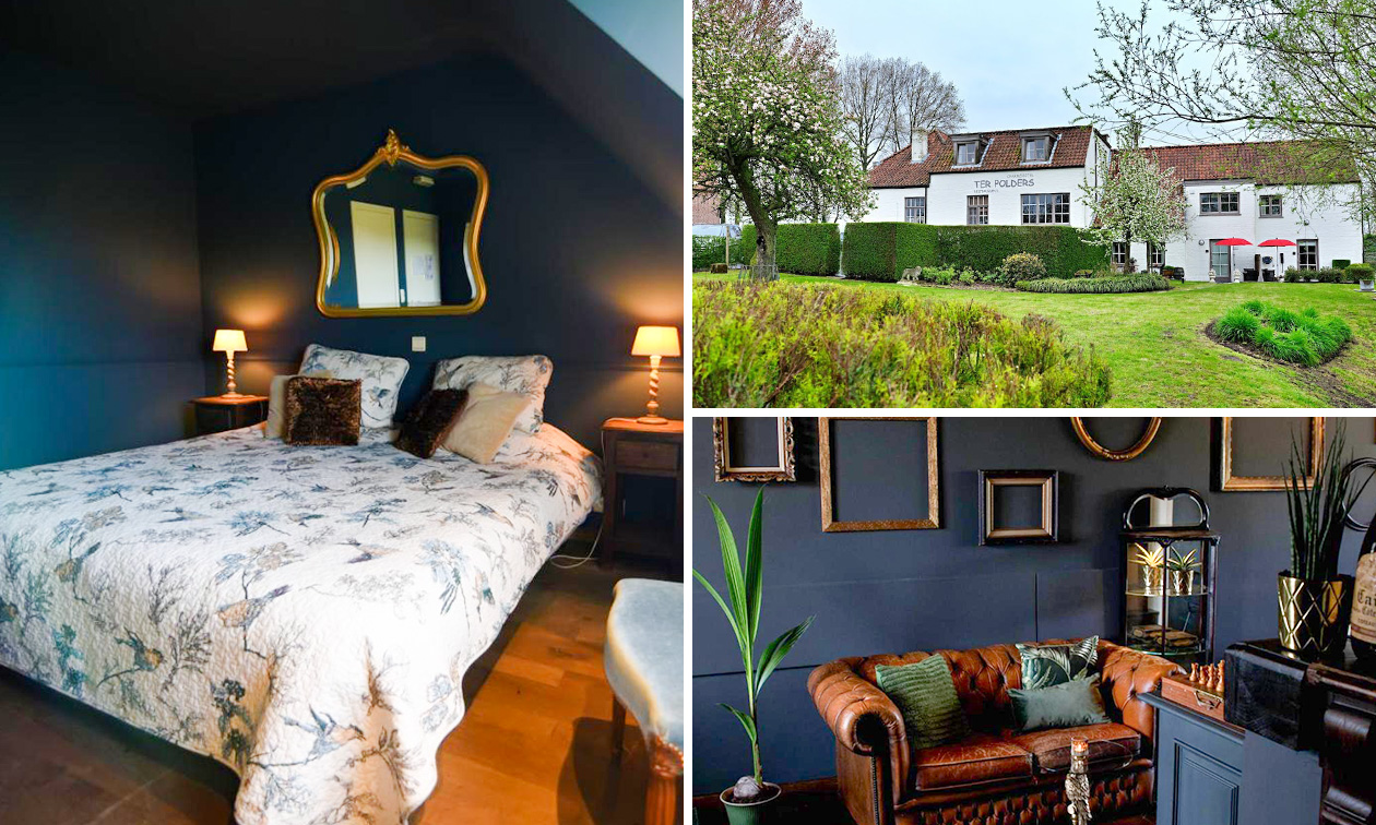 2 nuits pour 2 + petit-déjeuner + vin maison à Damme