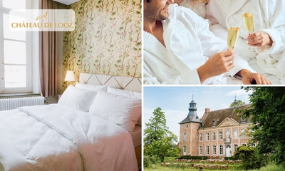 Nuit pour 2 + petit-déjeuner avec cava dans un château-hôtel