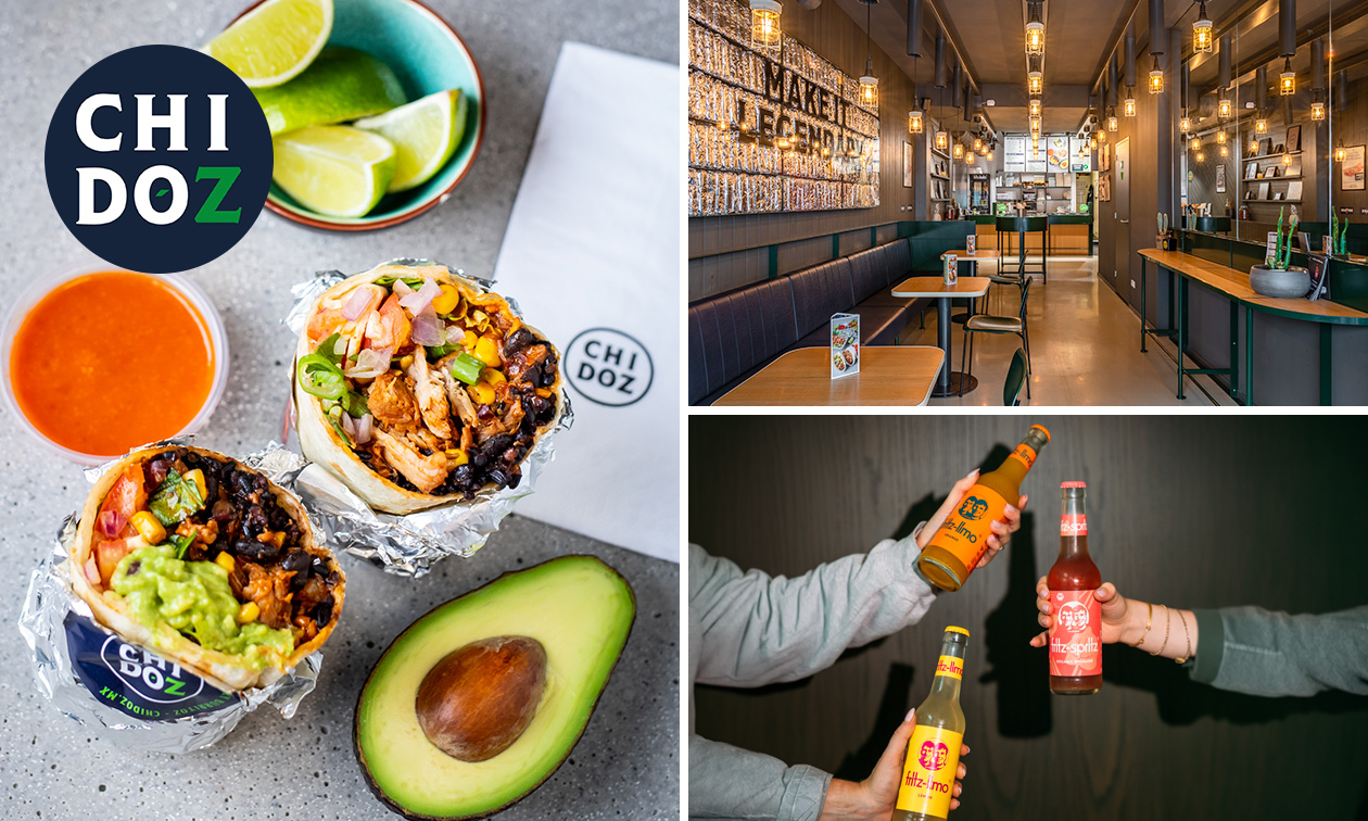 Mexicaans broodje of quesadilla + drankje bij Chidóz Den Bosch