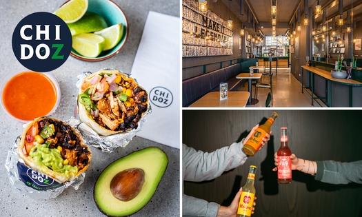 Mexicaans broodje of quesadilla + drankje bij Chidóz Den Bosch