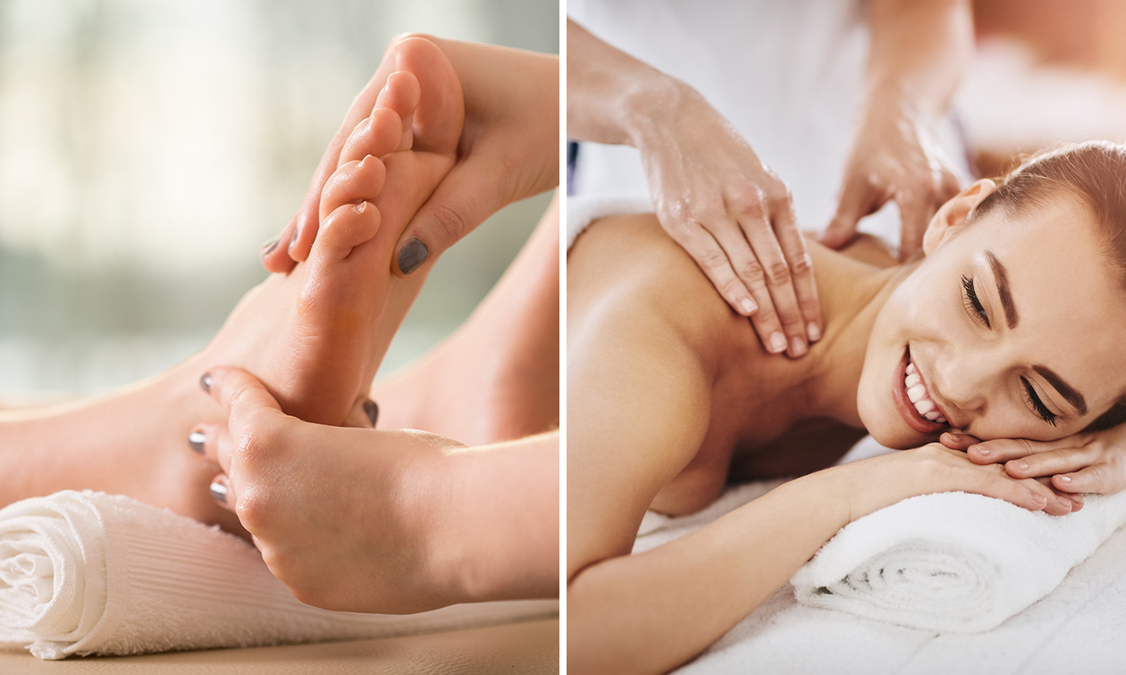 Chinese voet-, hoofd- en nekmassage (45 min)