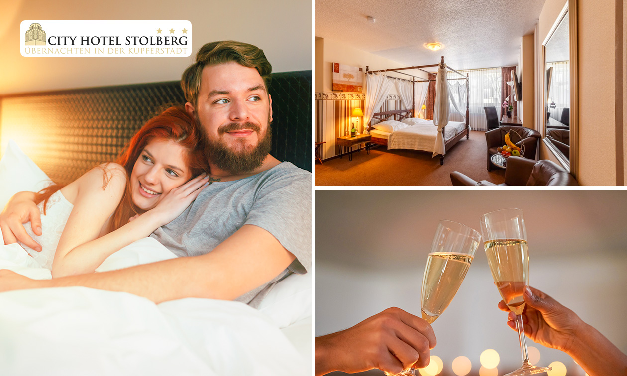 Nuit pour 2 + petit-déjeuner + check-out tardif + verre de bienvenue à Stolberg