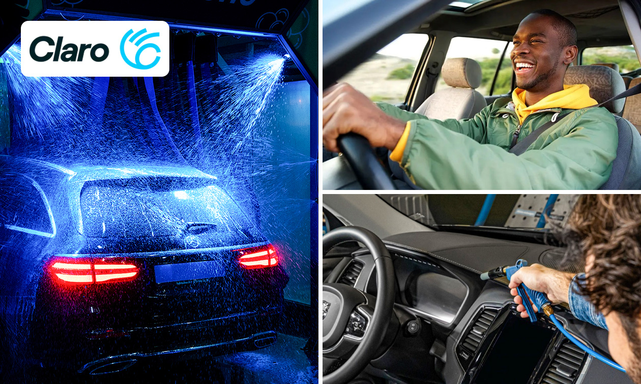 4 weken onbeperkt autowasbeurten bij Claro Carwash (voorheen Matz Carwash)