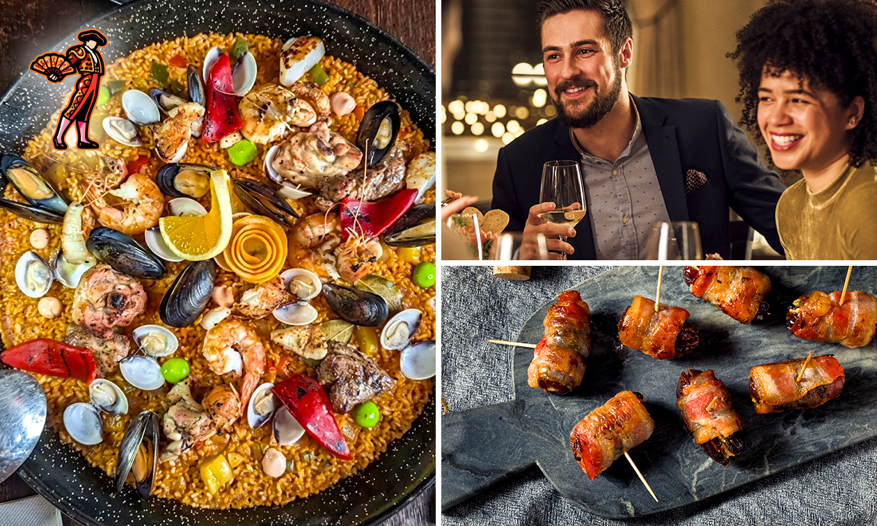 Tapas + Dessert oder Paella nach Wahl in Bad Honnef