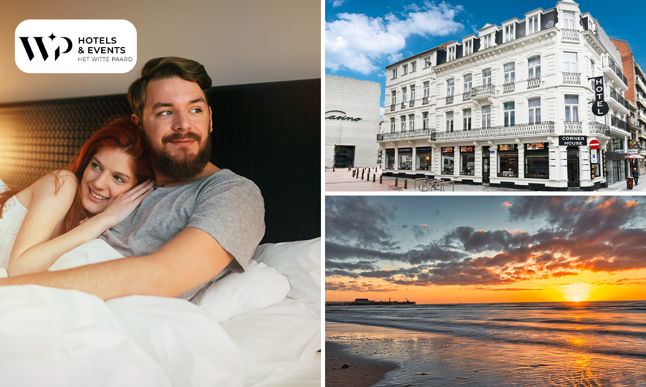 Nuit pour 2 + petit-déjeuner + check-out tardif au coeur de Blankenberge