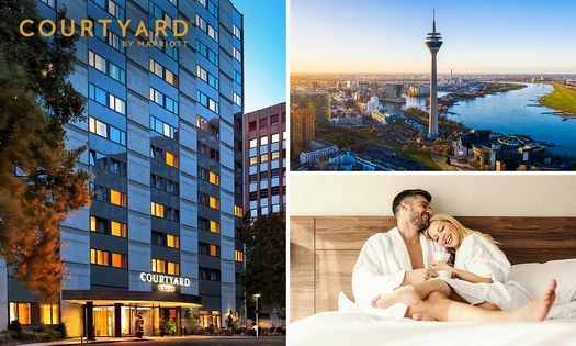 Nuit pour 2 + petit-déjeuner + évtl. parking à Düsseldorf-Seestern