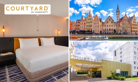 Nuit pour 2 + petit-déjeuner + check-out tardif + parking à Gand