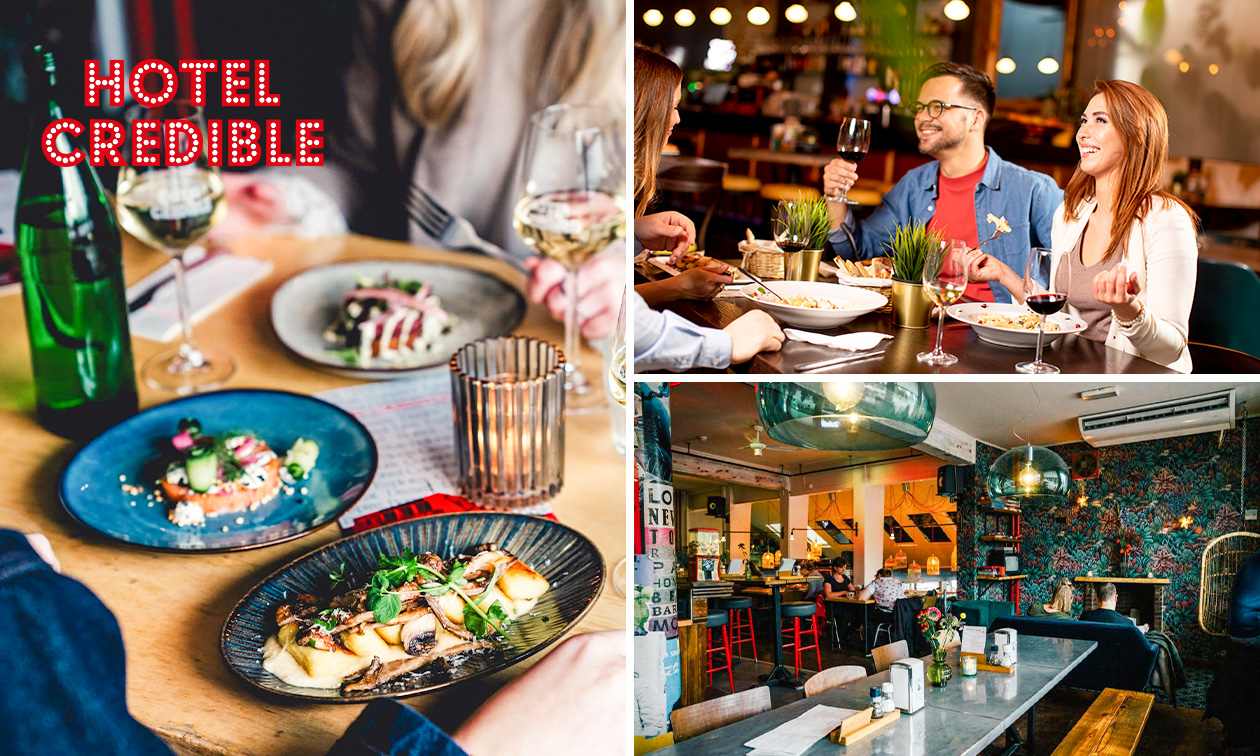 Shared dining-diner met 3 rondes bij Credible in hartje Nijmegen