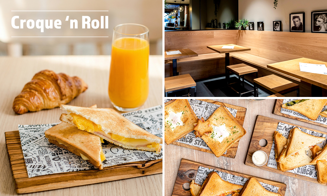 Luxe brunch incl. 2 drankjes bij Croque 'n Roll in hartje Leuven