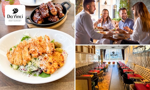 Hoofdgerecht bij Da Vinci