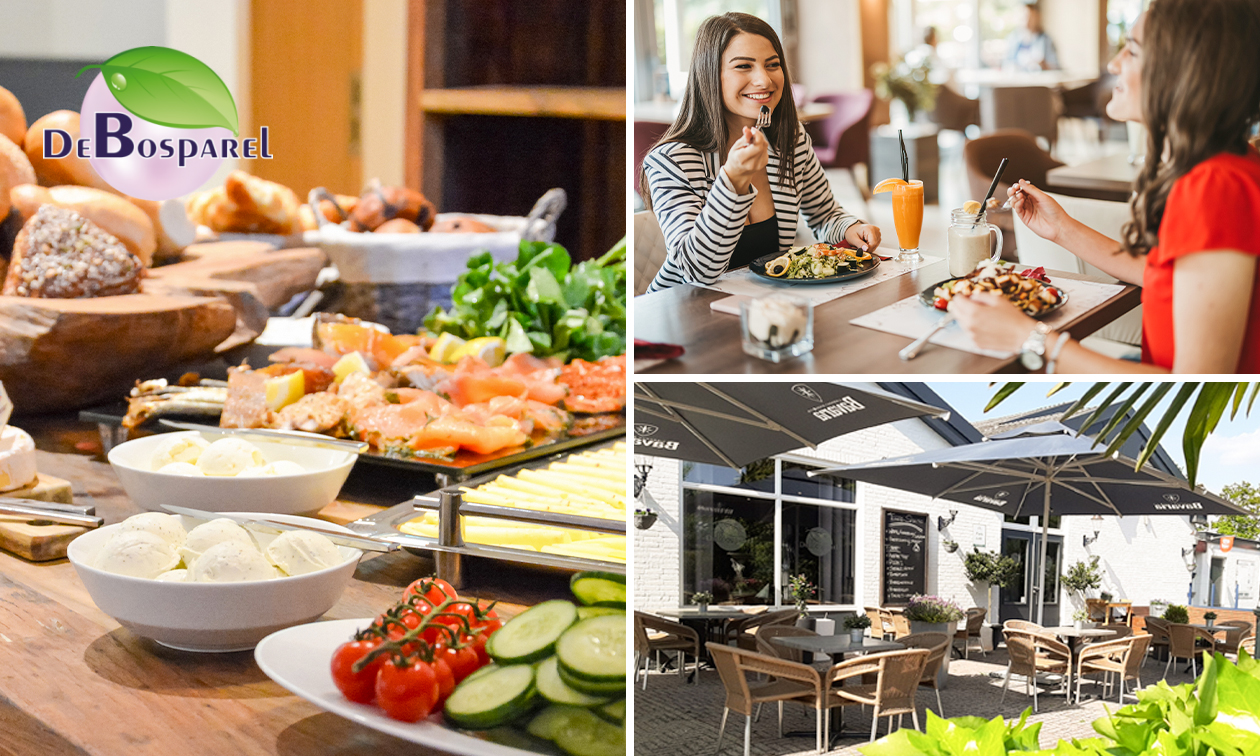 All-You-Can-Eat & Drink lunchbuffet bij De Bosparel (2 uur)