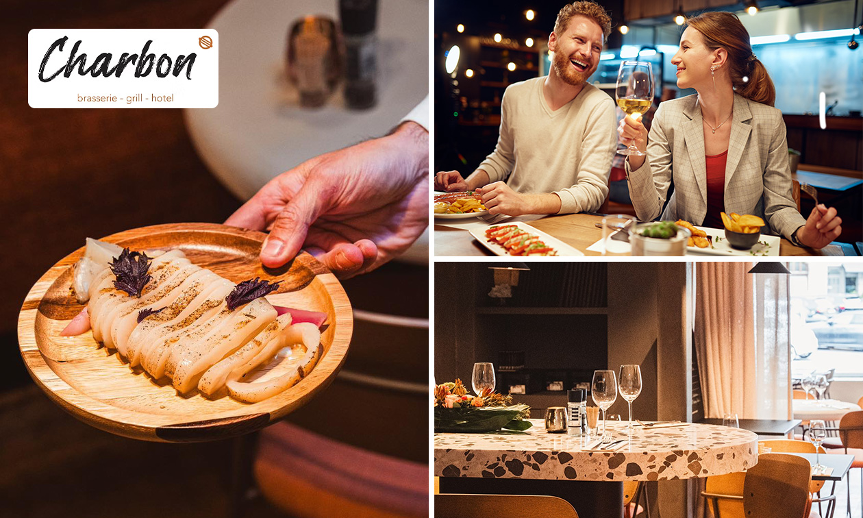 Menu en 3 services + amuse-bouche du chef