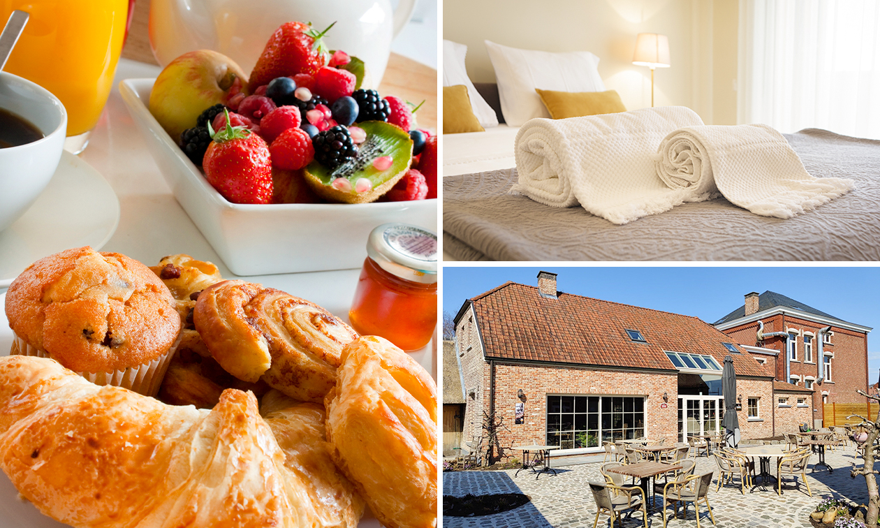 Nuit pour 2 + petit-déjeuner près de la Campine anversoise