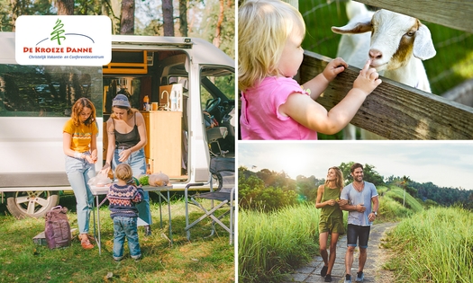 Emplacement de camping pour 2 personnes (2, 5 ou 7 nuits)