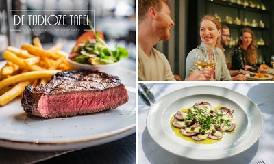 Menu en 2 ou 3 services à la carte à De Tijdloze Tafel
