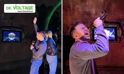 Karaoke voor 2-8 personen (2 uur) bij De Voltage Indoor Entertainment