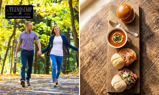 Wandelarrangement incl. lunchplank bij De Vriendschap Boskant