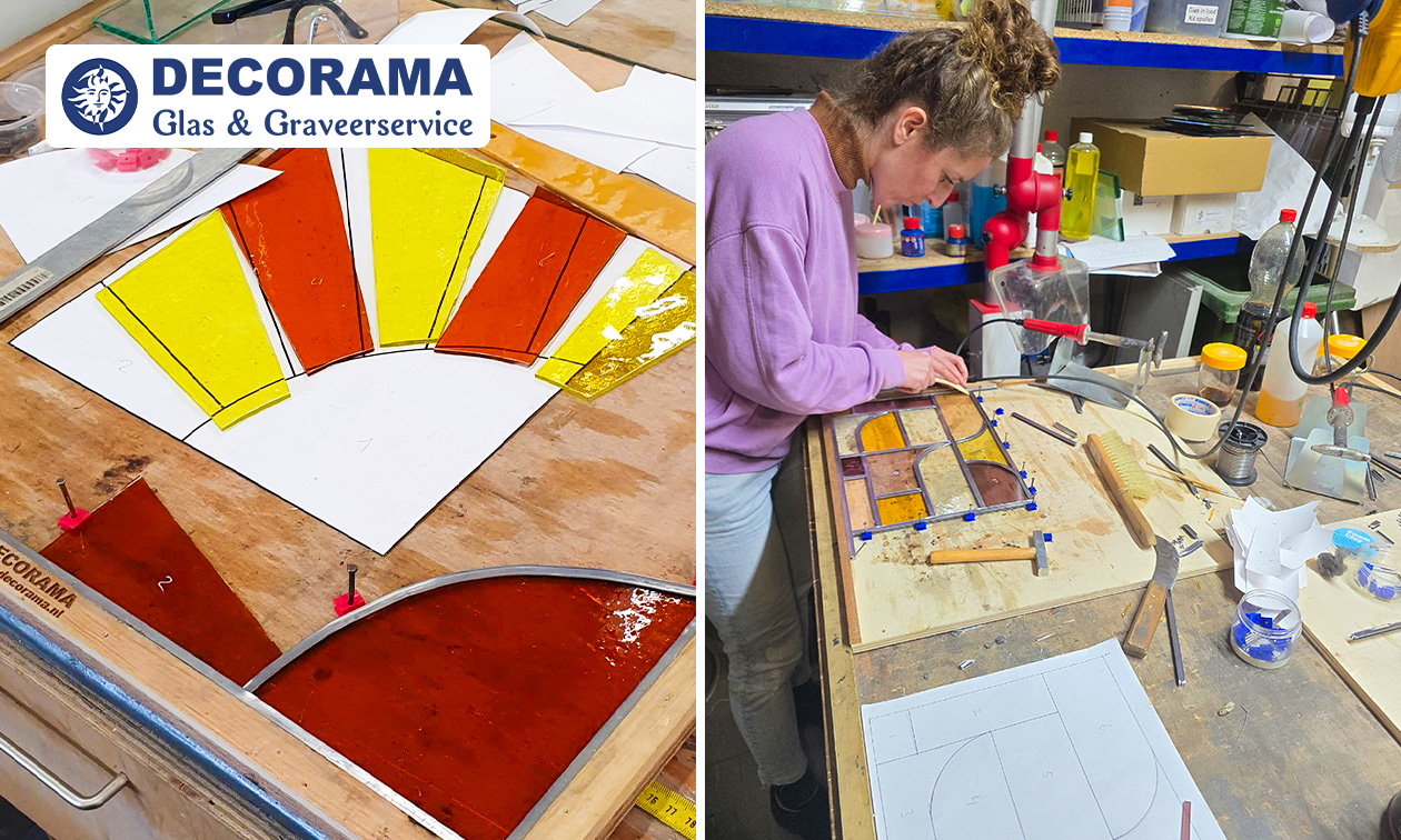 Workshop glas in lood (4 uur) + koffie of thee en iets lekkers