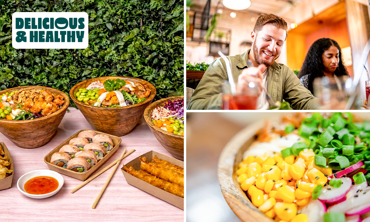 All-You-Can-Eat (2,5 uur) + 2 drankjes bij Delicious and Healthy in Doetinchem