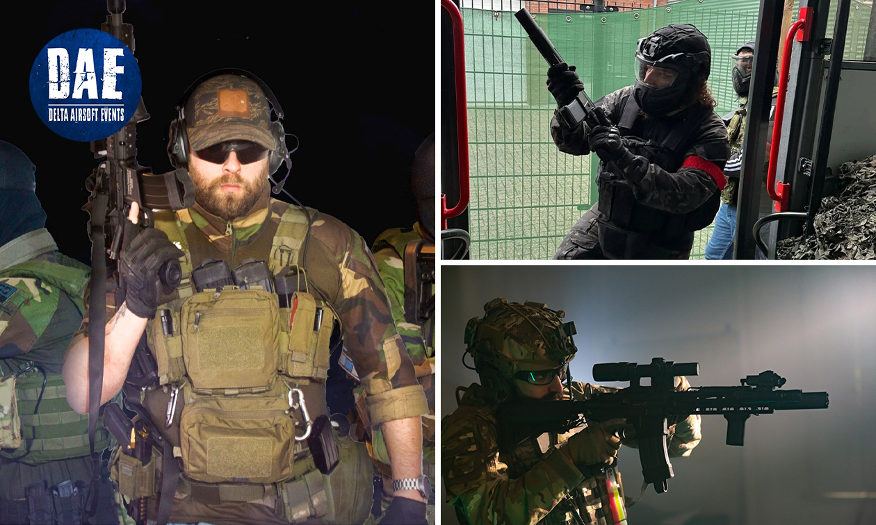 Airsoft (18+, 2 uur) + materiaal + drankje + bittergarnituur