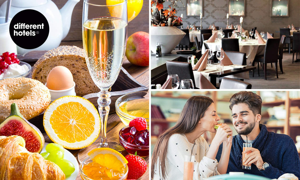 Ontbijt met bubbels à volonté bij Different Hotels - Eurotel Lanaken