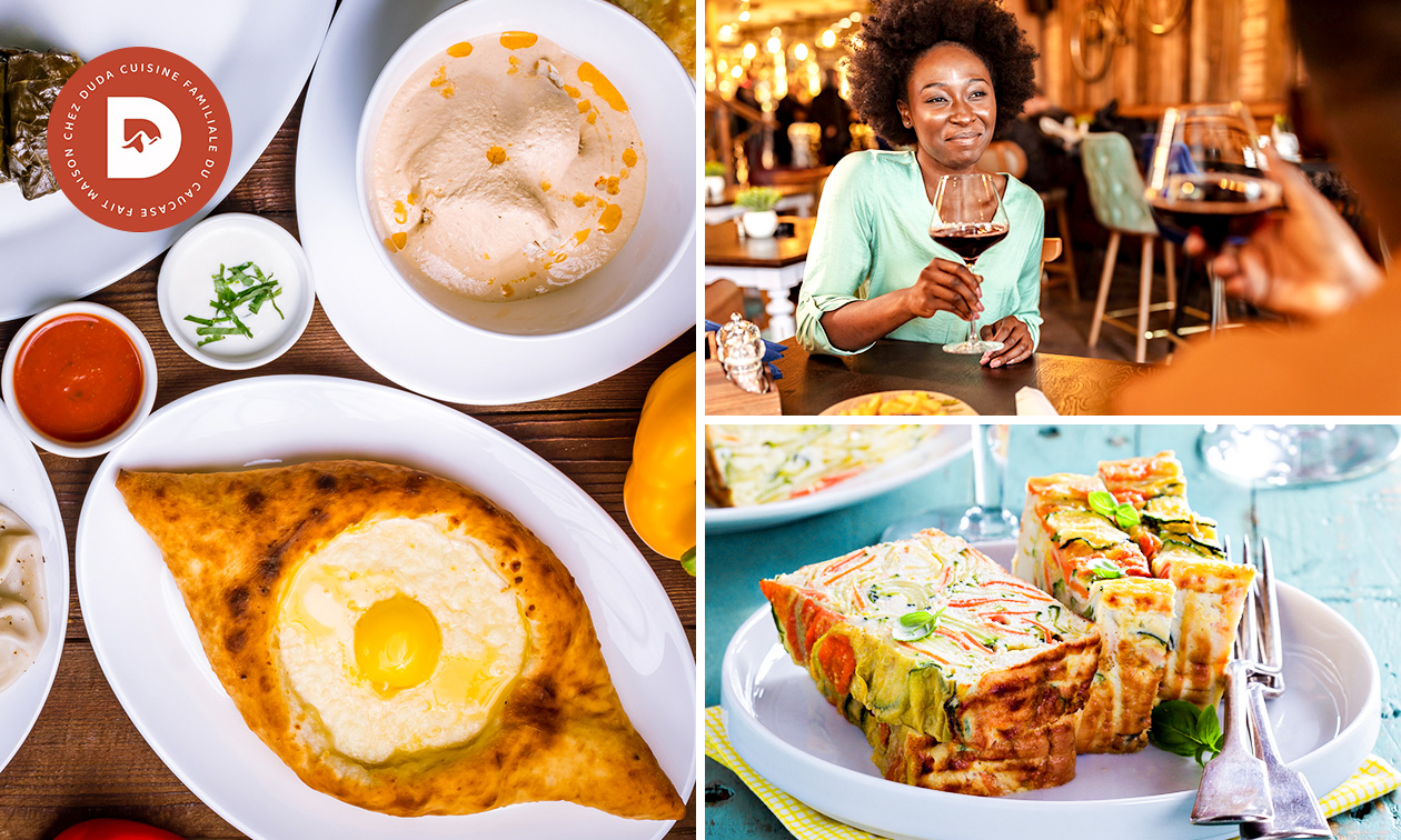 Menu en 2 services à la carte au coeur de Lille