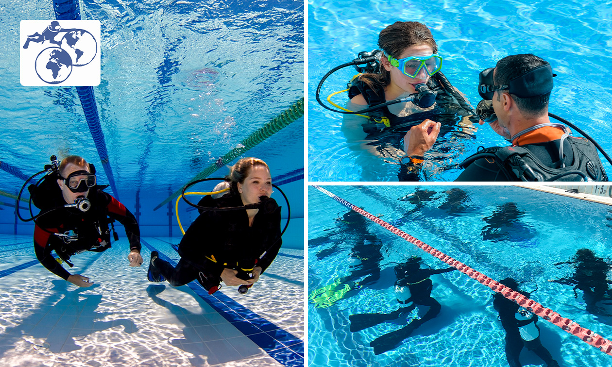 Introductieles duiken (3 uur) of 5 duiklessen