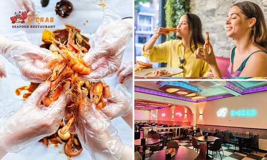 Uitgebreid 2-gangendiner bij E-Crab