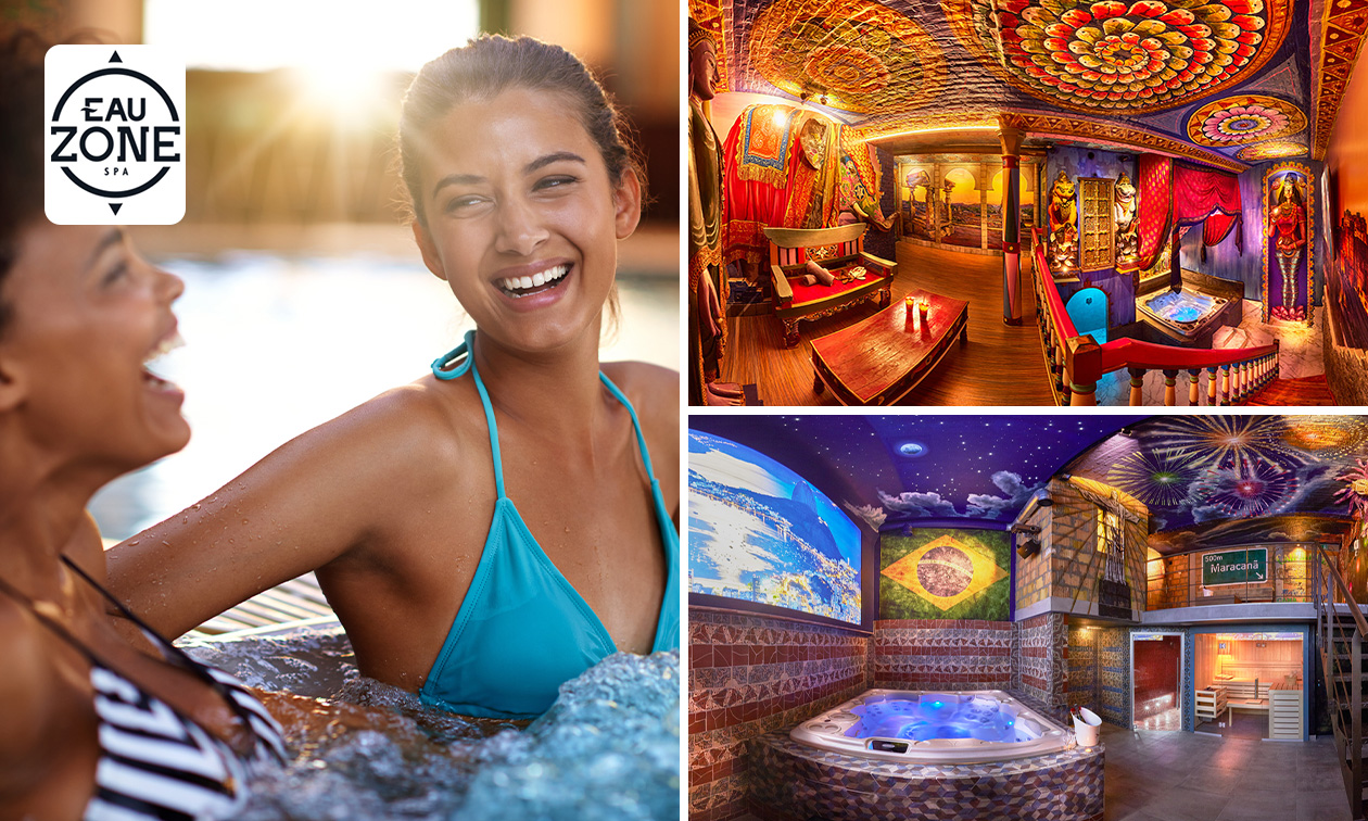 Spa privatif pour 2 (2h) + plateau gourmand + serviettes + bon d'achat de 25 € près de Lille