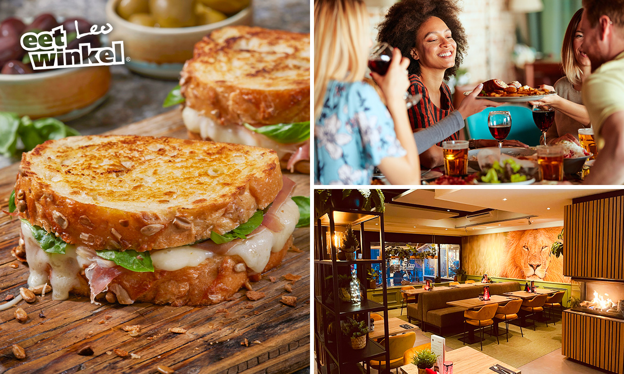 2-gangenlunch à la carte bij Eetwinkel LEO