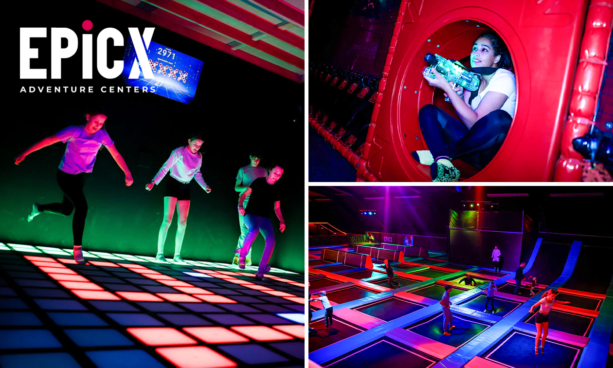 Jumpen, Active Pixel, lasergamen en Ninja Tag (2 uur) bij EPICX Zoetermeer