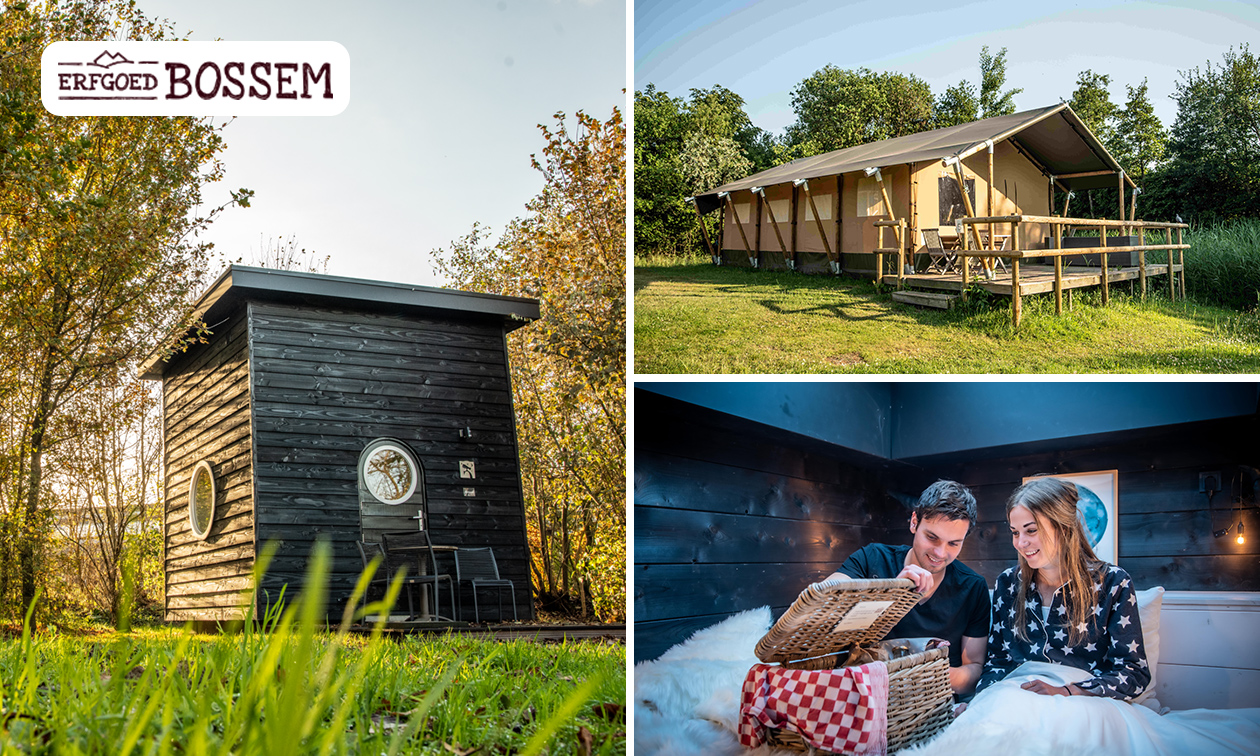 Overnachting(en) voor 2 + ontbijt + vuurkorf + evt. welkomstpakket + sterrenpakket