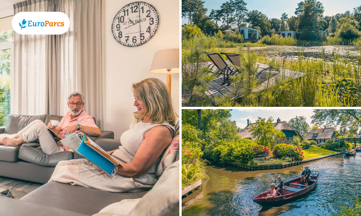 Week-end ou demi-semaine (4 pers.) à EuroParcs