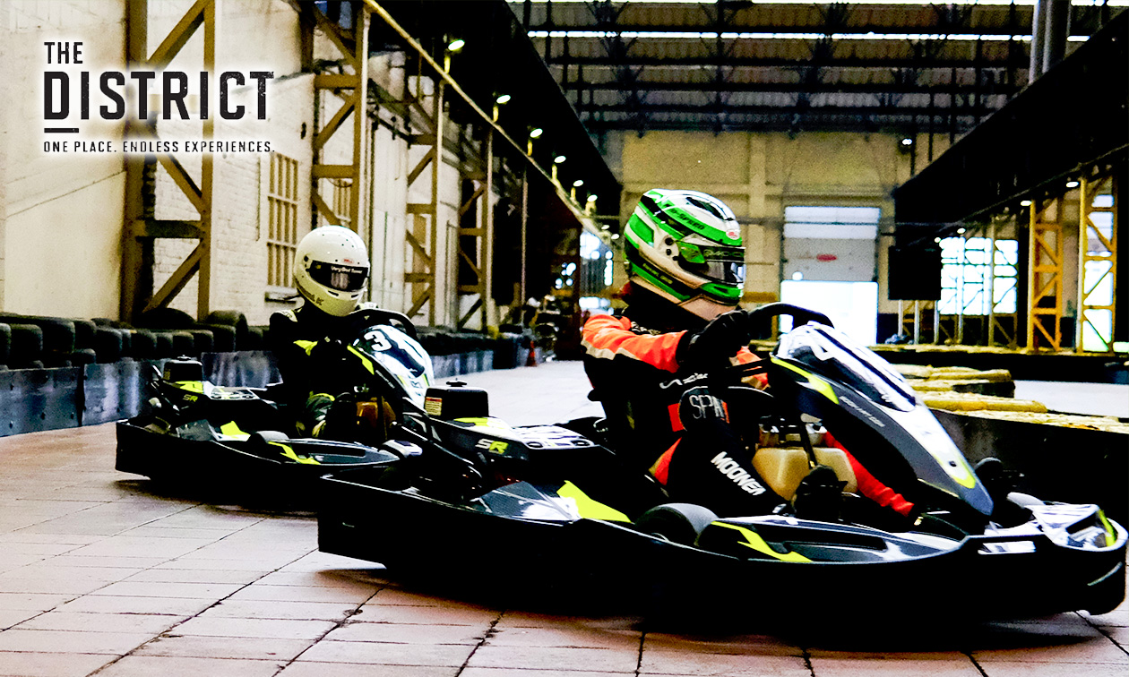 2 ou 3 sessions de karting + évlt. 2h de bowling à Beersel