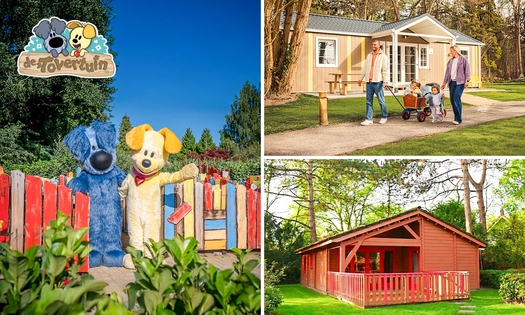 Wochenmitte oder Wochenende für 6 Personen im Familienresort De Tovertuin