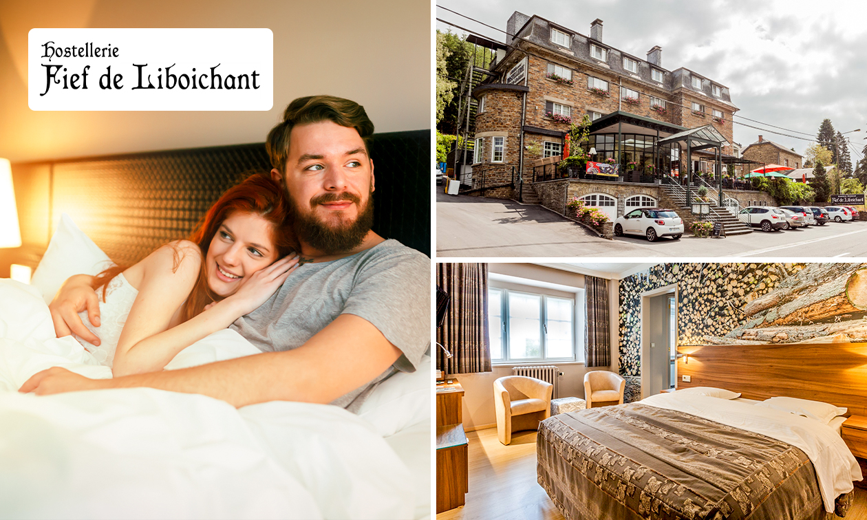 Nuit(s) pour 2 + petit-déjeuner + évtl. dîner en 3 services + accès wellness dans les Ardennes