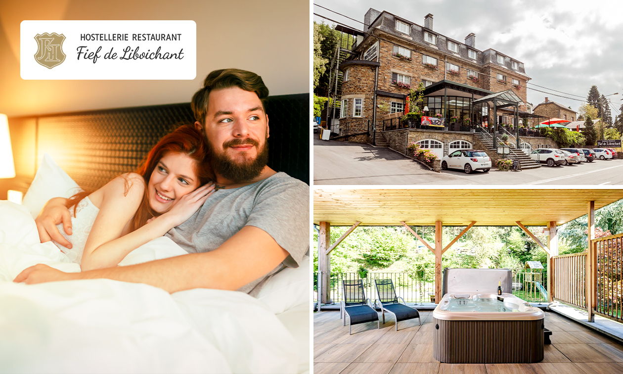 Nuit pour 2 + petit-déjeuner + accès wellness + évtl. dîner en 3 services dans les Ardennes