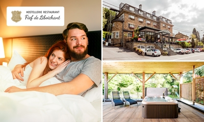 Nuit pour 2 + petit-déjeuner + accès wellness + évtl. dîner en 3 services dans les Ardennes