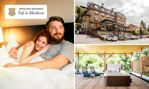 Nuit pour 2 + petit-déjeuner + accès wellness + évtl. dîner en 3 services dans les Ardennes