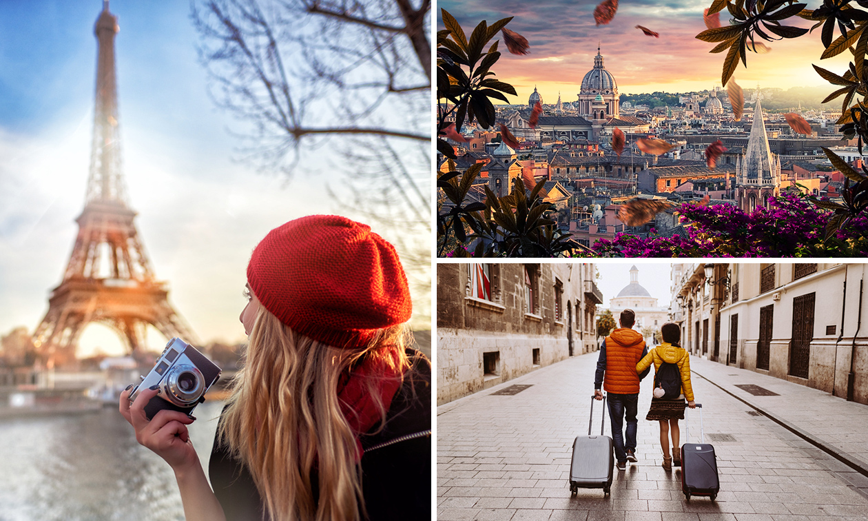 Voyage suprise de 3, 4 ou 5 jours en Europe