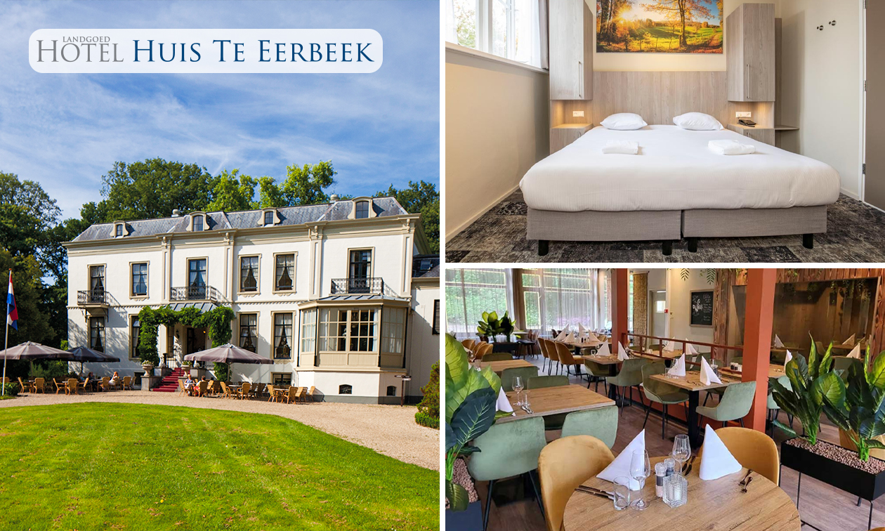 Nuit(s) pour 2 + petit-déjeuner + dîner en 2 services près de la Veluwe