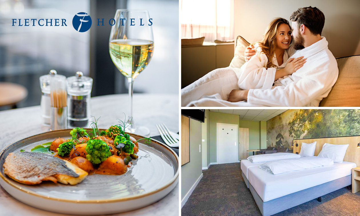 Nuit(s) pour 2 + petit-déjeuner + plat principal du Menu Fletcher au choix