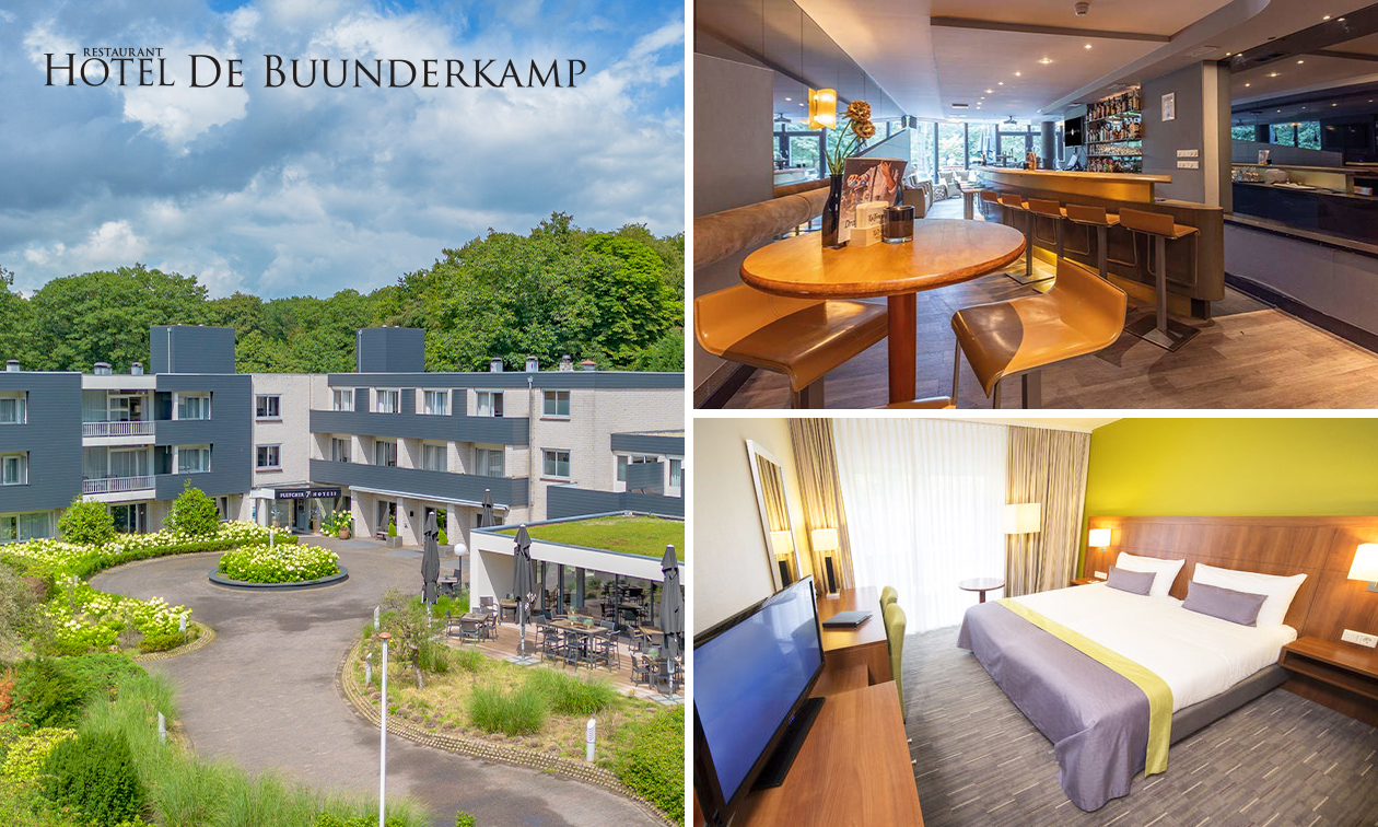 Nuit(s) pour 2 + petit-déjeuner + menu Fletcher en 2 services au choix à Wolfheze