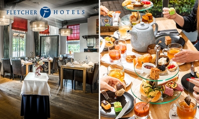High Tea, High Wine, High Beer of High Bubbles pour 2 chez Fletcher Hotels