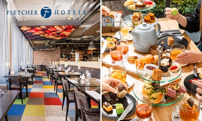 High Tea, High Wine, High Beer of High Bubbles pour 2 chez Fletcher Hotels